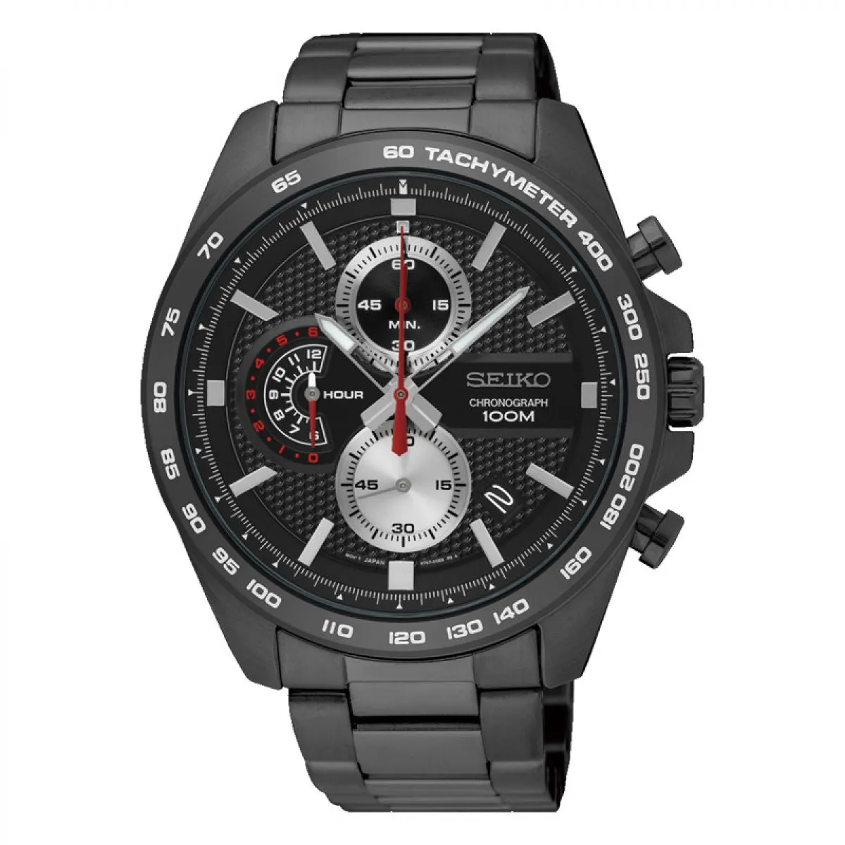 Seiko 44mm edelstalen chronograaf | SSB283P1 sold by Watch2Day product image thumbnail 2