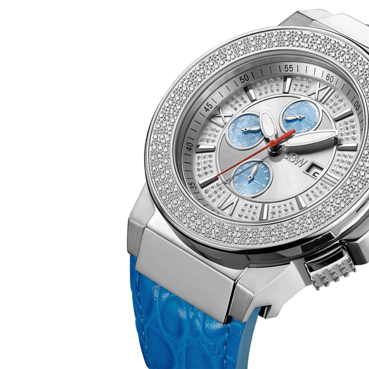 JBW Saxon Diamonds Leather | JB-6101L-G sold by Watch2Day product image thumbnail 3