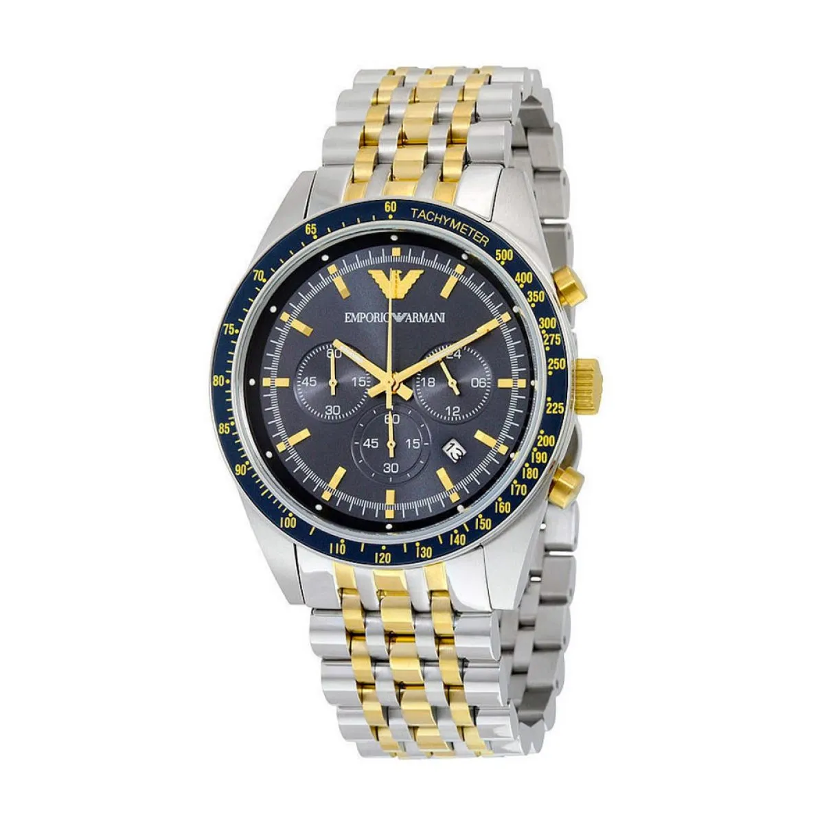 Emporio Armani Tazio AR6088 Heren Horloge 46mm 5 ATM sold by Watch2Day product image thumbnail 2