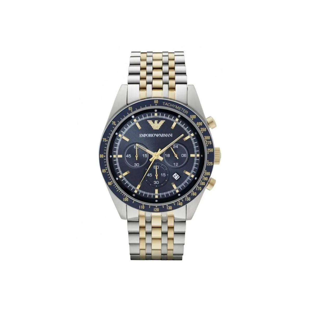 Emporio Armani Tazio AR6088 Heren Horloge 46mm 5 ATM sold by Watch2Day