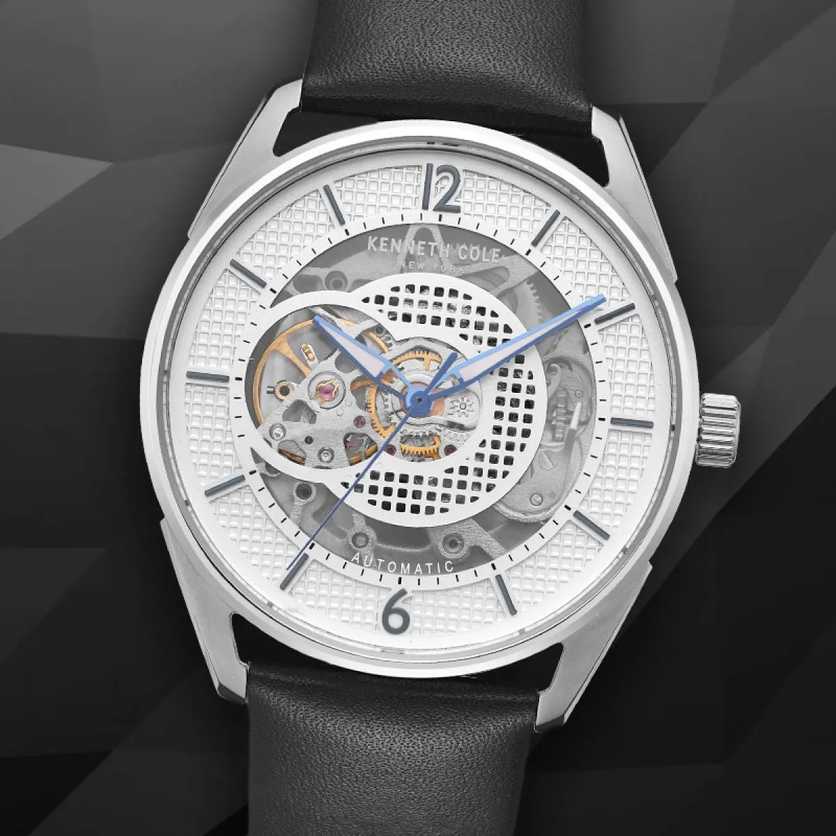 Kenneth Cole Skeleton automatic | KC50205001 sold by Watch2Day