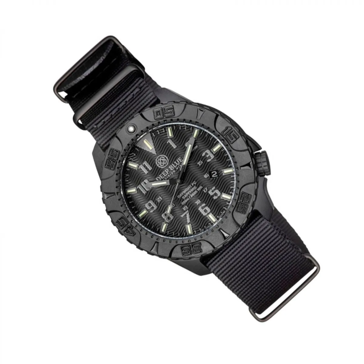 Deep Blue Daynight Diver Tritium Stealth sold by Watch2Day product image thumbnail 3