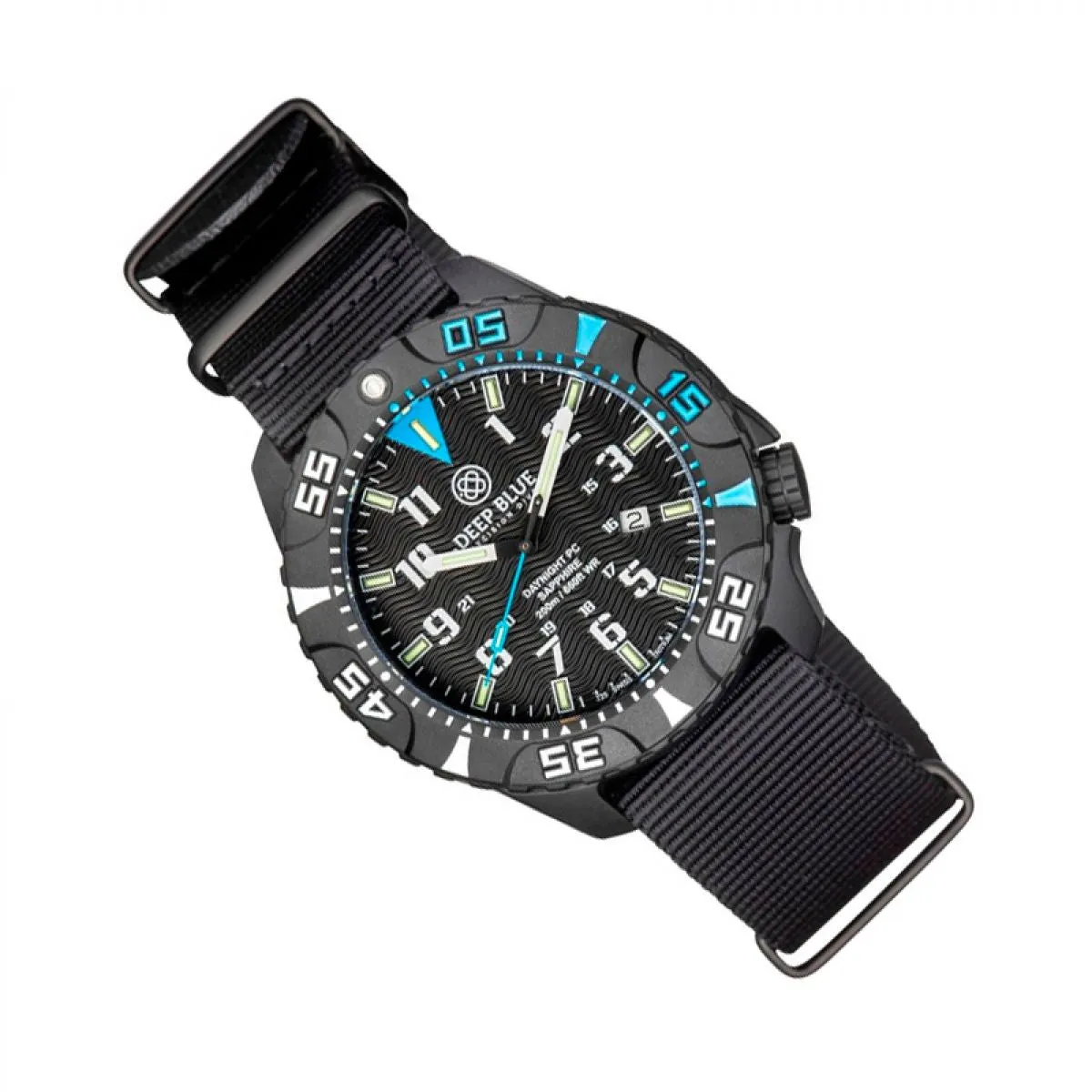 Deep Blue Daynight Diver Tritium Blue sold by Watch2Day product image thumbnail 2