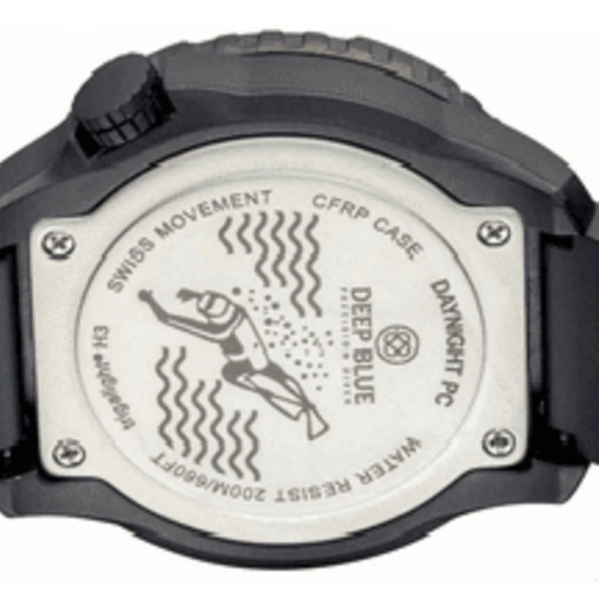 Deep Blue Daynight Diver Tritium Blue sold by Watch2Day product image thumbnail 3