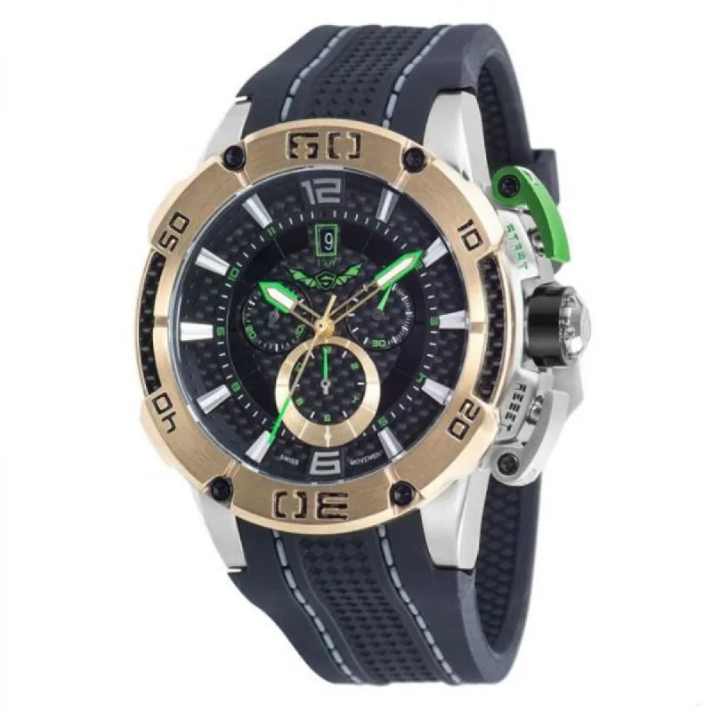 ISW Sport Carbon Fiber Chronograph | ISW-1001-08 made by Watch2Day