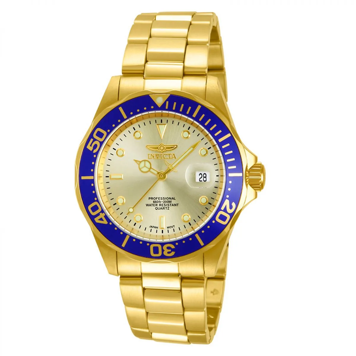 Invicta Pro Diver gold dial | 14124 sold by Watch2Day product image thumbnail 2