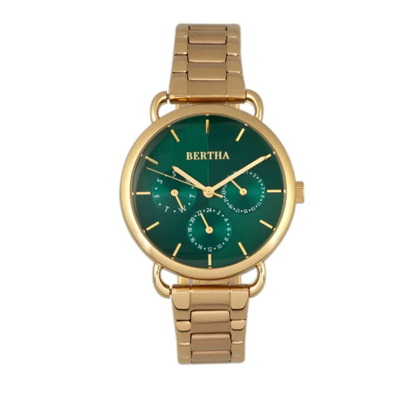 OUTLET SPECIAL - Bertha Gwen BTHBR8302 Dames Horloge 36mm 3 ATM made by Watch2Day