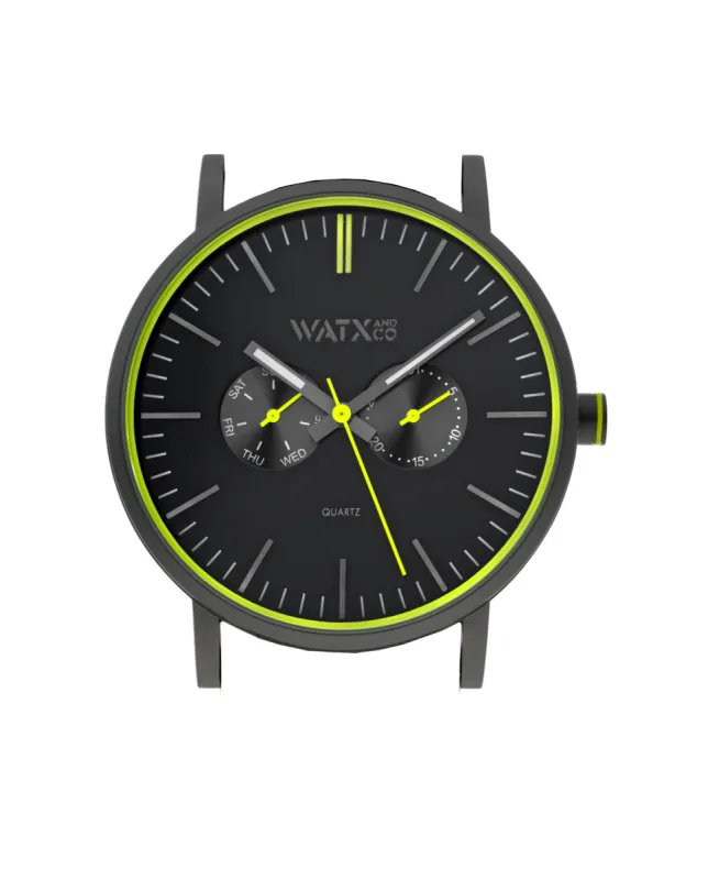 Watxandco WXCA2729 Unisex Horlogedoos 44mm 3 ATM made by Watch2Day