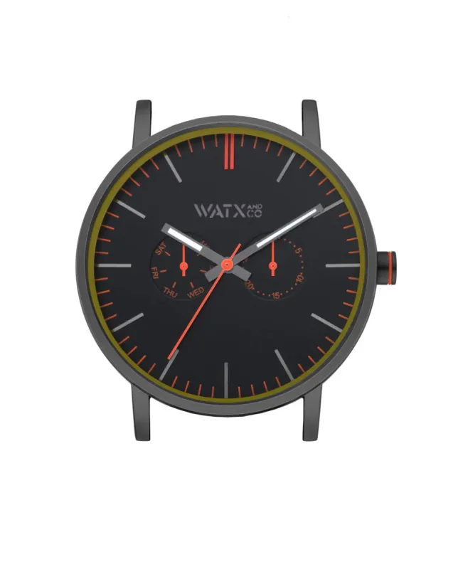 Watxandco WXCA2713 Unisex Horlogedoos 44mm 3 ATM made by Watch2Day