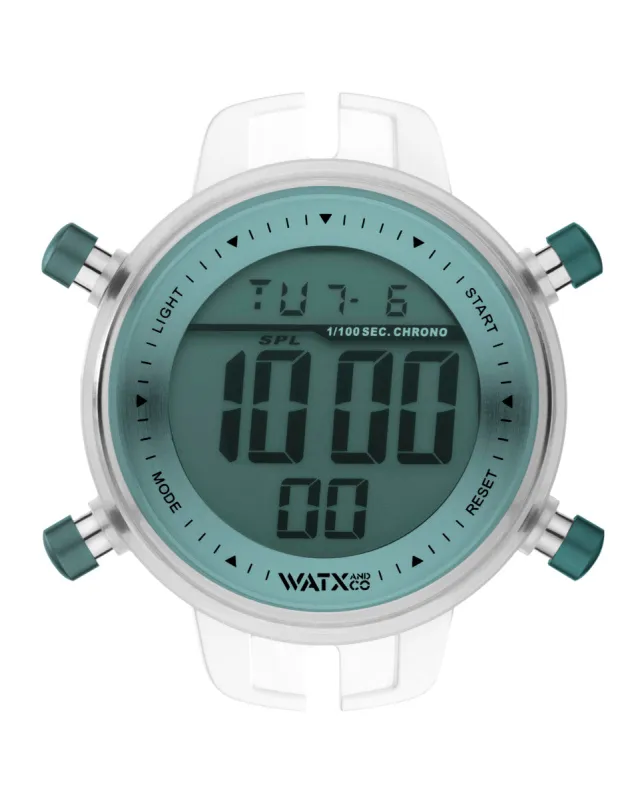 Watxandco RWA1039 Unisex Horlogedoos 43mm 5 ATM made by Watch2Day