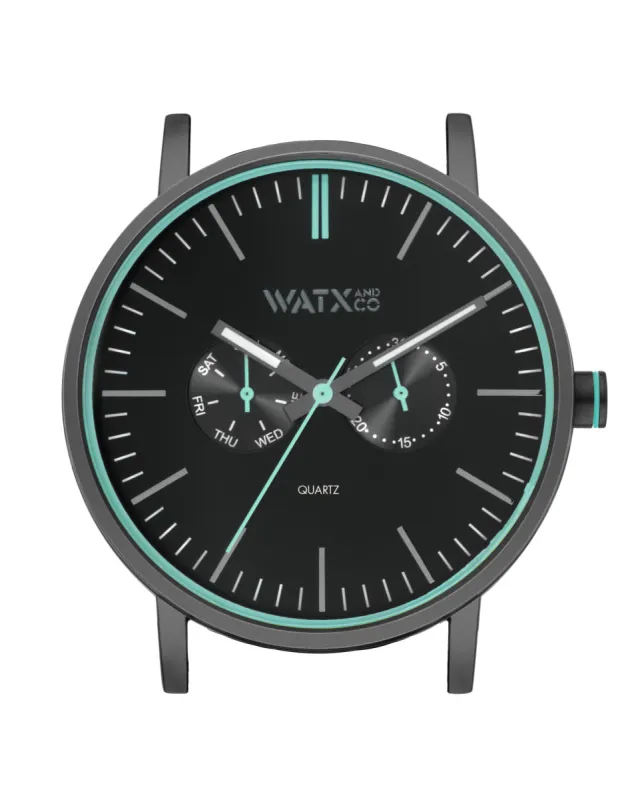 Watxandco WXCA2718 Unisex Horlogedoos 44mm 3 ATM made by Watch2Day