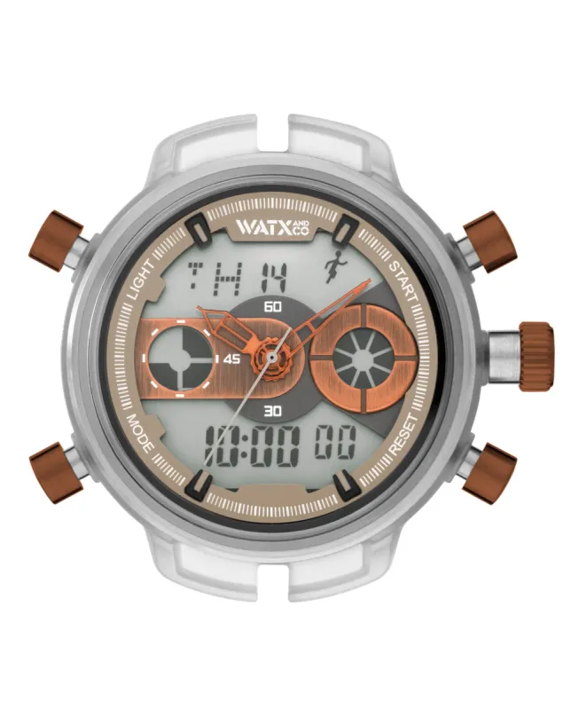 Watxandco RWA2719 Unisex Horlogedoos 49mm 5 ATM made by Watch2Day