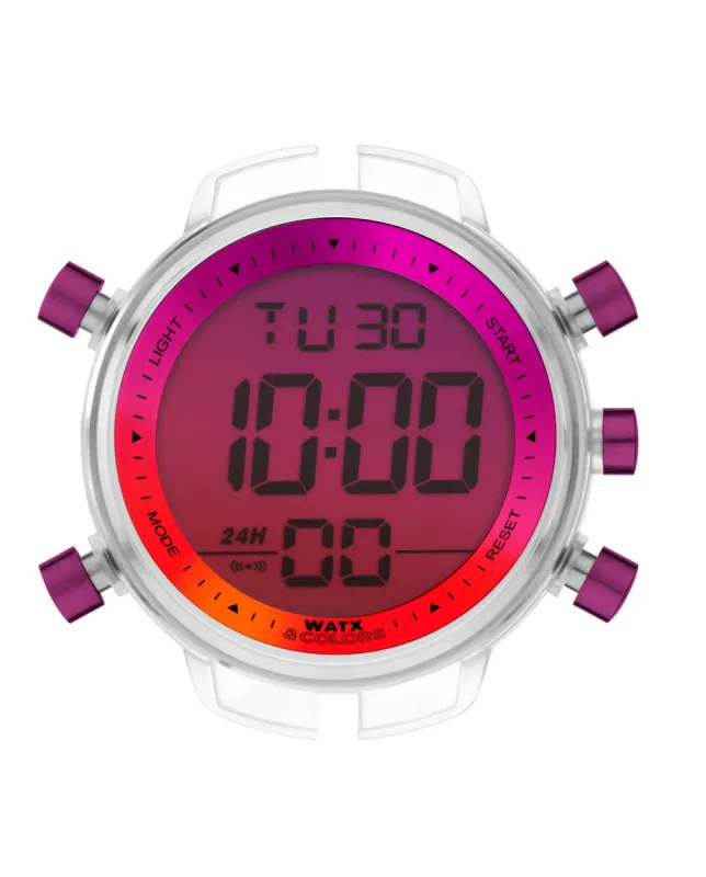 Watxandco RWA1737 Unisex Horlogedoos 49mm 5 ATM made by Watch2Day