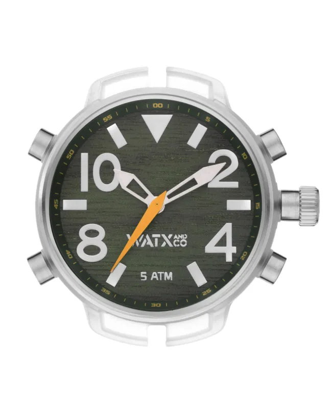Watxandco RWA3710 Unisex Horlogedoos 49mm 5 ATM made by Watch2Day