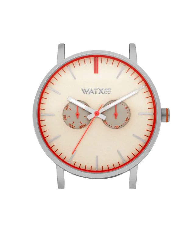 Watxandco WXCA2711 Unisex Horlogedoos 44mm 3 ATM made by Watch2Day