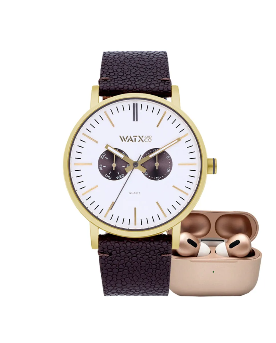 Watxandco RELOJ8_44 Heren Horloge 44mm 5 ATM sold by Watch2Day