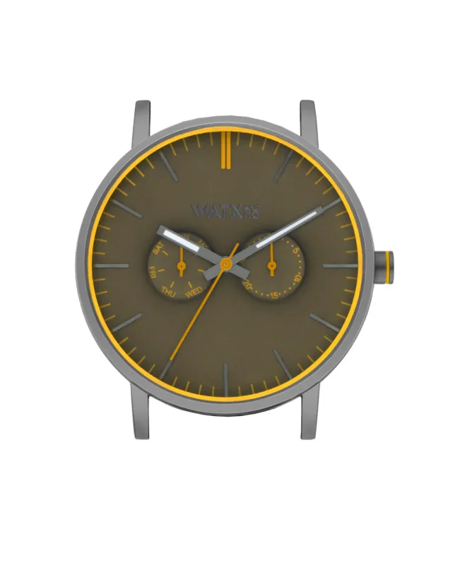 Watxandco WXCA2710 Unisex Horlogedoos 44mm 3 ATM made by Watch2Day