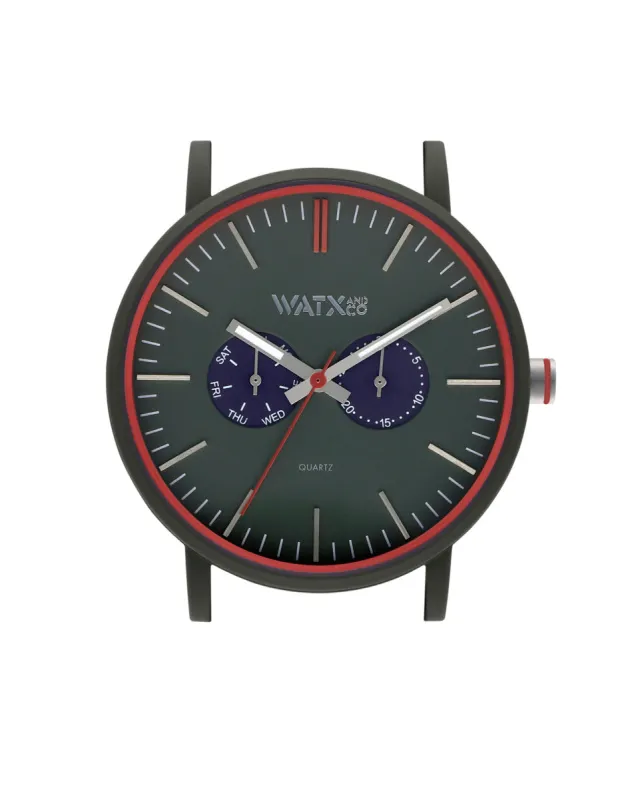 Watxandco WXCA2716 Unisex Horlogedoos 44mm 3 ATM made by Watch2Day