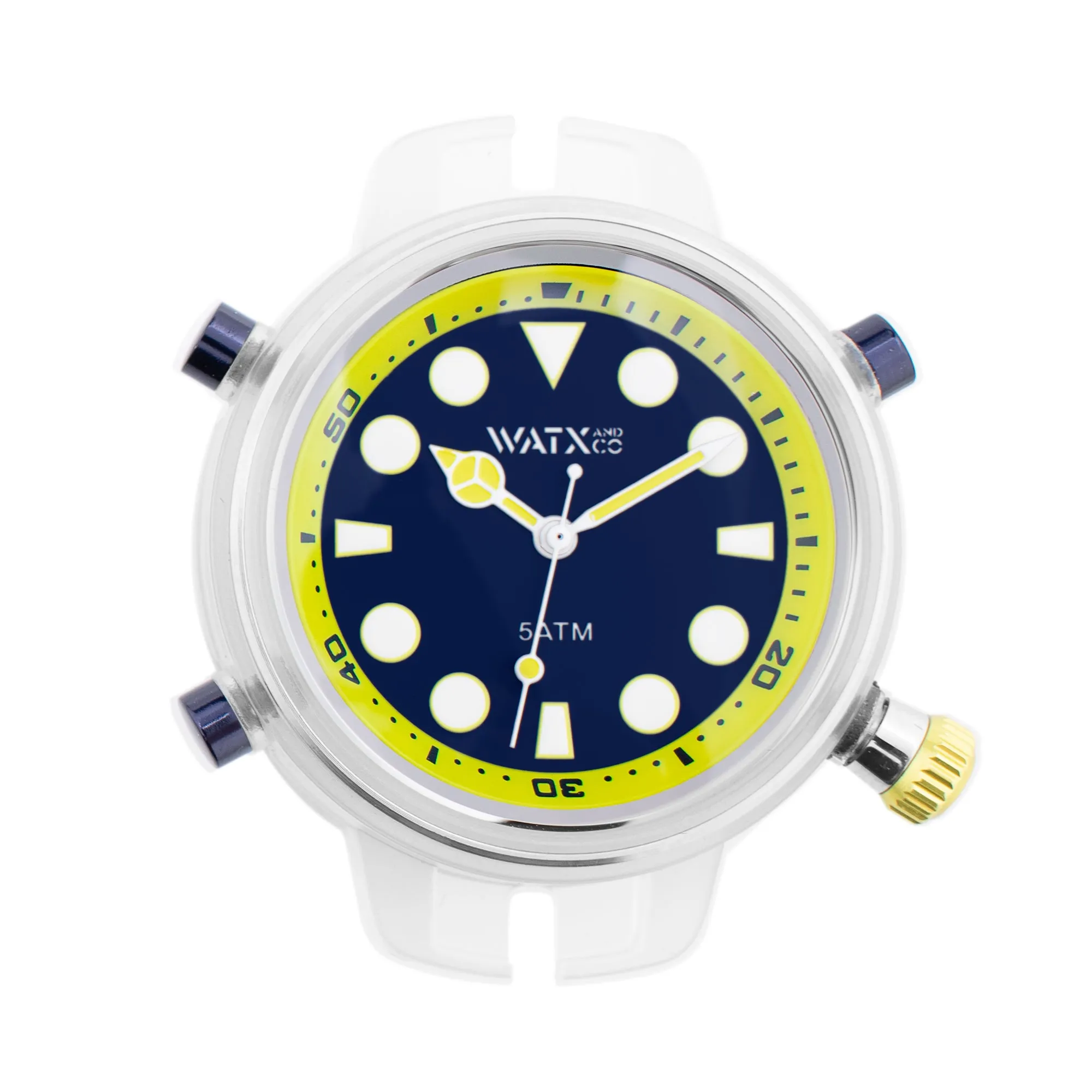 Watxandco RWA5043 Unisex Horloge 43mm 5 ATM sold by Watch2Day