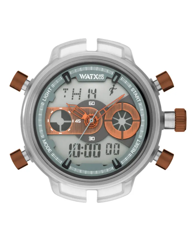 Watxandco RWA2717 Unisex Horlogedoos 49mm 5 ATM made by Watch2Day