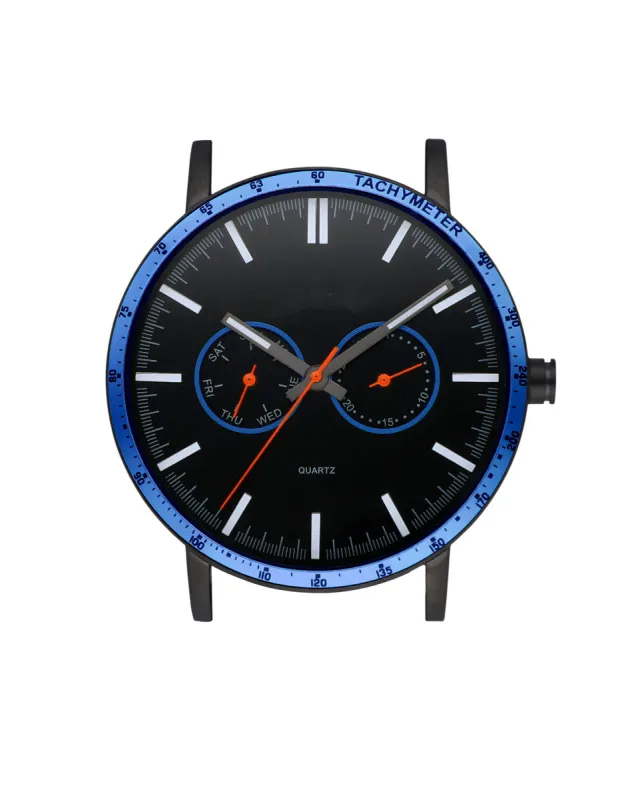 Watxandco WXCA2721 Heren Horlogedoos 44mm 3 ATM made by Watch2Day