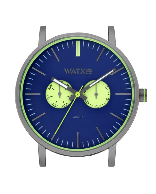 Watxandco WXCA2728 Unisex Horlogedoos 44mm 3 ATM made by Watch2Day