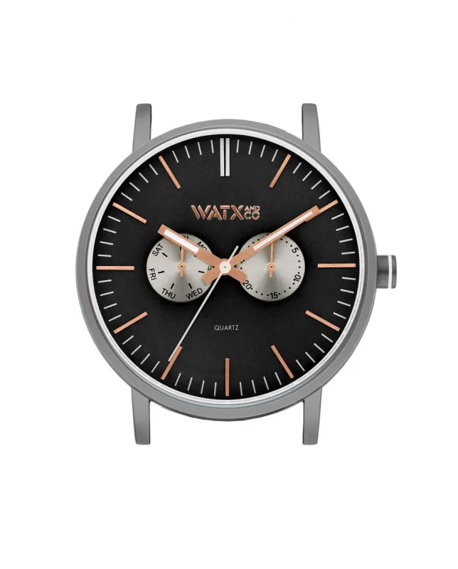 Watxandco WXCA2736 Unisex Horlogedoos 44mm 3 ATM made by Watch2Day