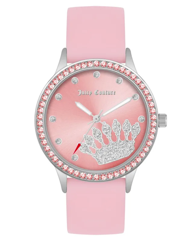 Juicy Couture JC1343SVPK Dames Horloge 38mm made by Watch2Day