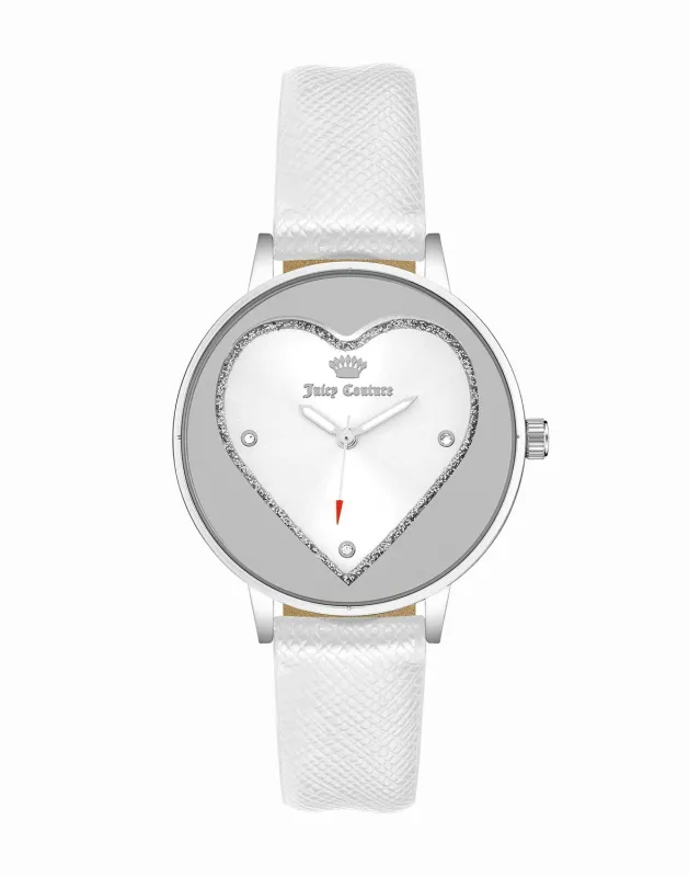 Juicy Couture JC1235SVWT Dames Horloge 38mm made by Watch2Day