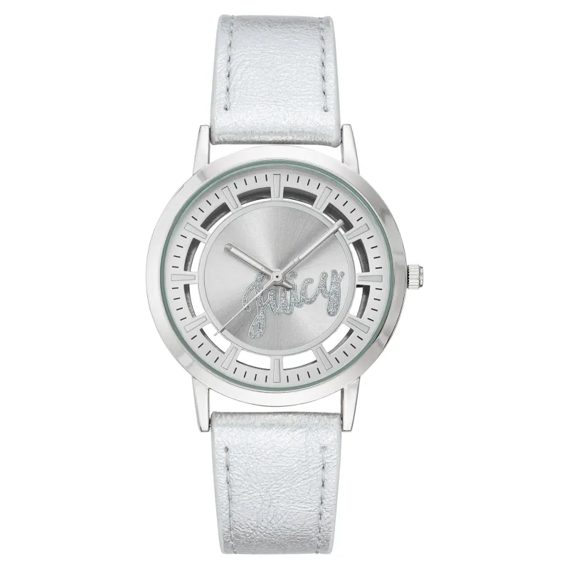 Juicy Couture JC1215SVSI Dames Horloge 36mm made by Watch2Day