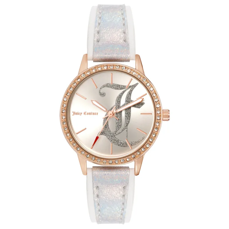 Juicy Couture JC1292RGSI Dames Horloge 34mm made by Watch2Day