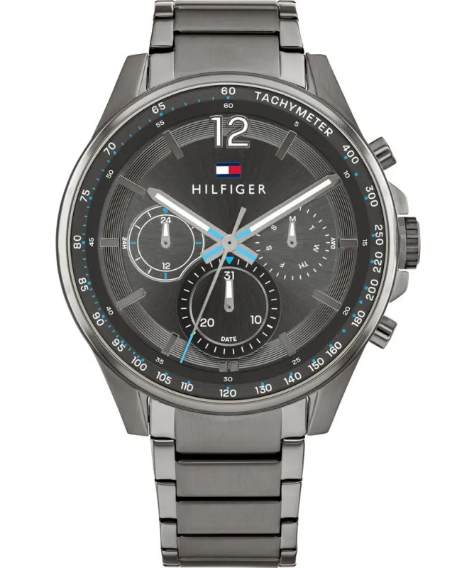 Tommy Hilfiger 1791975 Heren Horloge 44mm 5 ATM made by Watch2Day