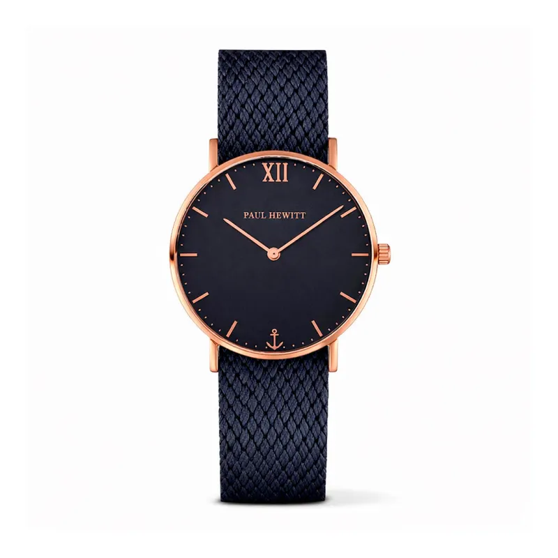 Paul Hewitt SA-R-SM-B-17S Unisex Horloge 36mm 5 ATM made by Watch2Day