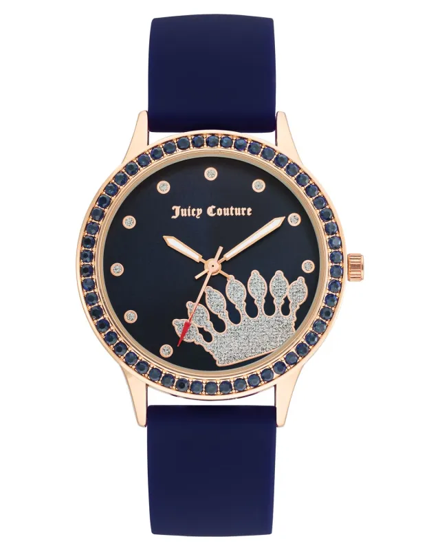 Juicy Couture JC1342RGNV Dames Horloge 38mm made by Watch2Day