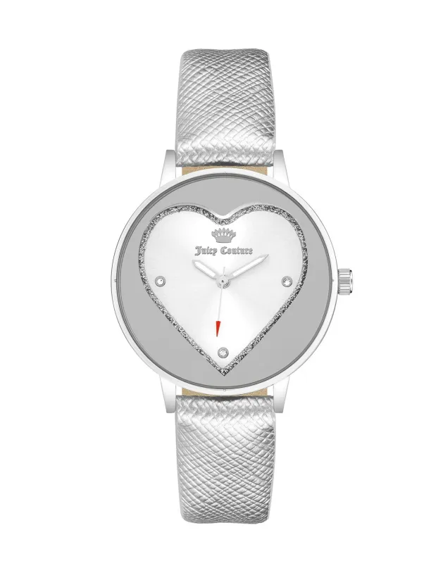 Juicy Couture JC1235SVSI Dames Horloge 38mm made by Watch2Day