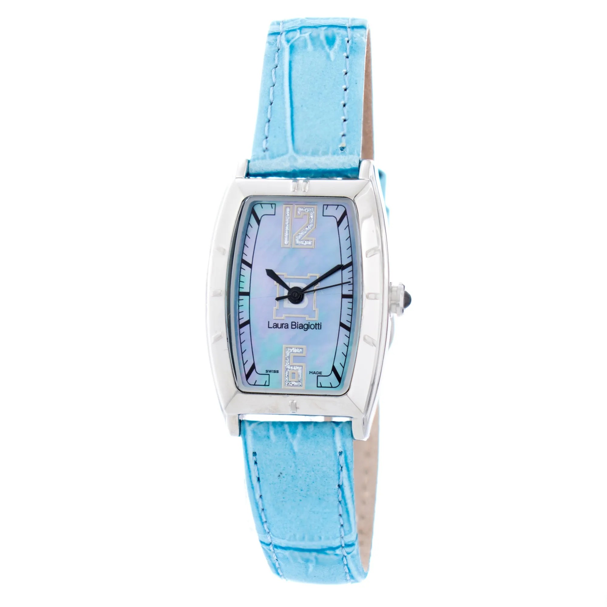 Laura Biagiotti LB0010L-AZUL Dames Horloge 23mm sold by Watch2Day