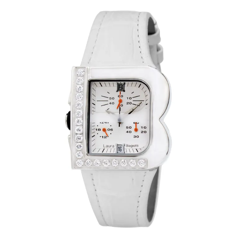 Laura Biagiotti LB0002L-07Z Dames Horloge 33mm made by Watch2Day