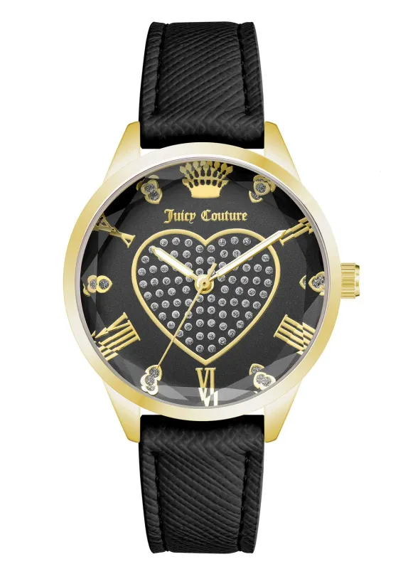 Juicy Couture JC1300GPBK Dames Horloge 35mm made by Watch2Day