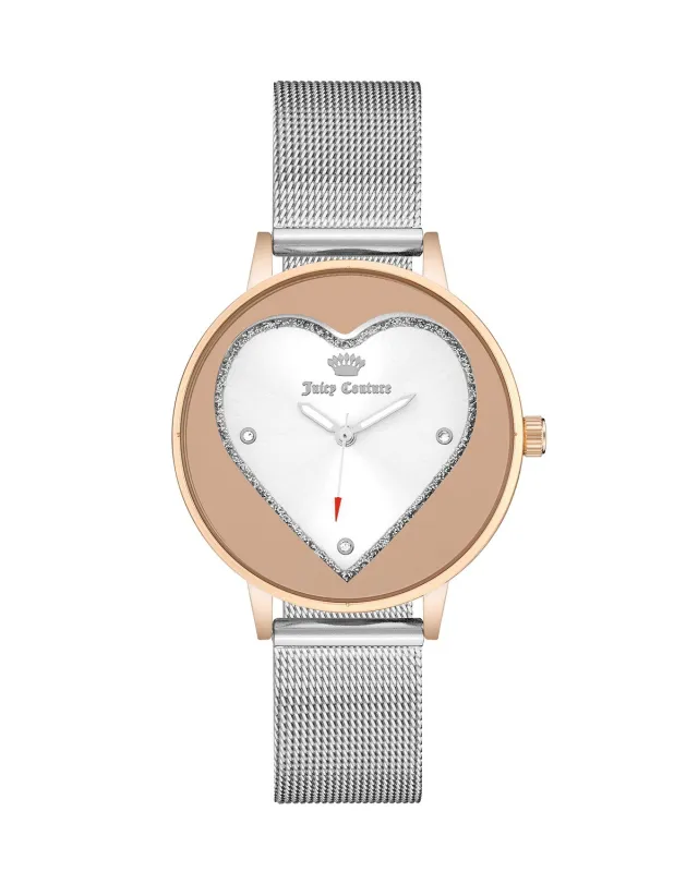 Juicy Couture JC1241SVRT Dames Horloge 38mm made by Watch2Day