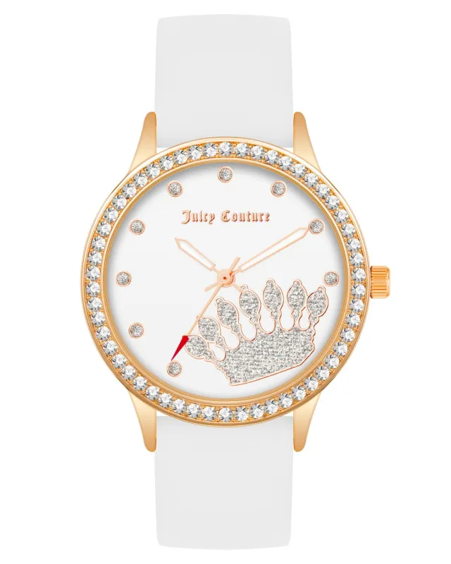 Juicy Couture JC1342RGWT Dames Horloge 38mm made by Watch2Day