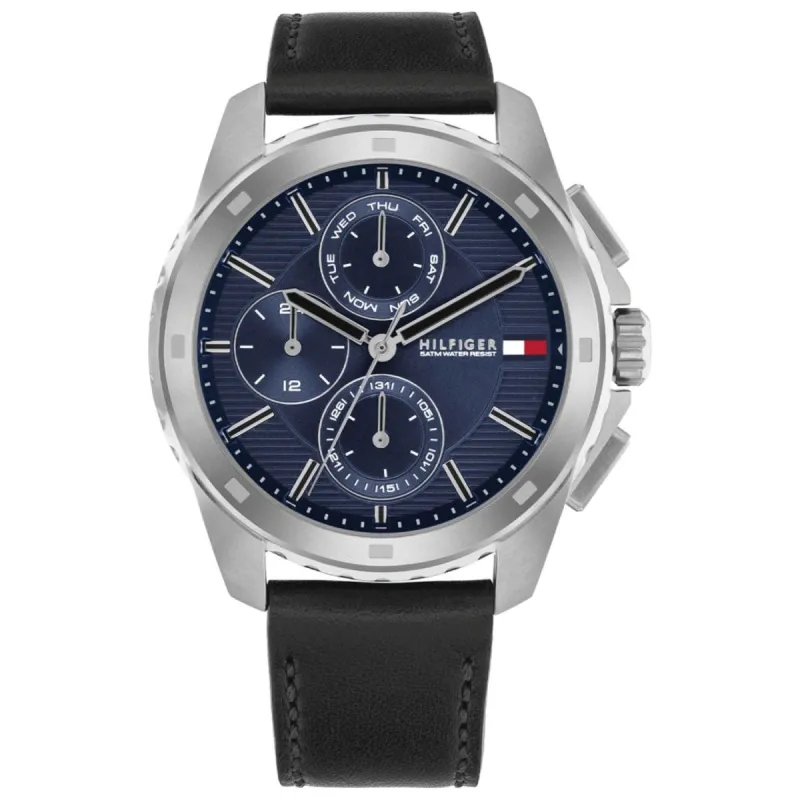 Tommy Hilfiger 1710619 Heren Horloge 46mm 5 ATM made by Watch2Day