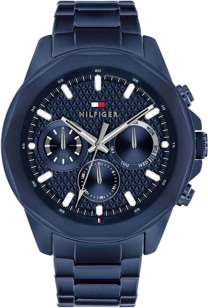 Tommy Hilfiger 1710652 Heren Horloge 46mm 5 ATM sold by Watch2Day