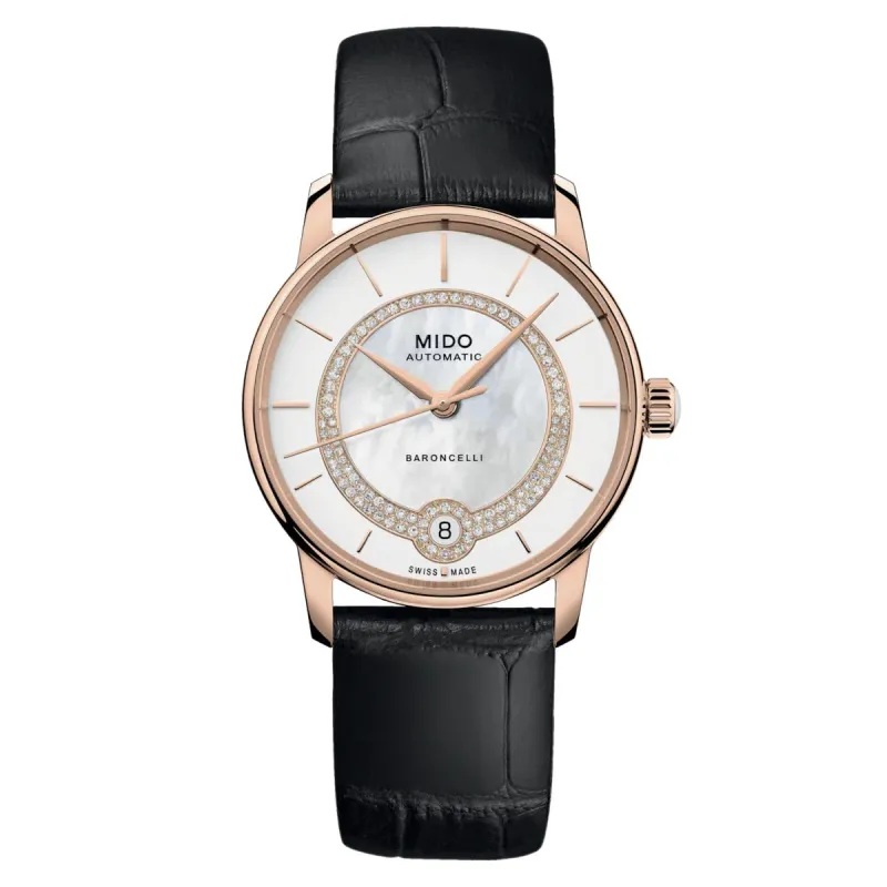Mido M0378073603100 Dames Horloge 33mm 10 ATM made by Watch2Day