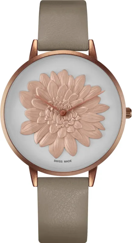 Bellevue B.43-1 Dames Horloge 40mm 5 ATM made by Watch2Day