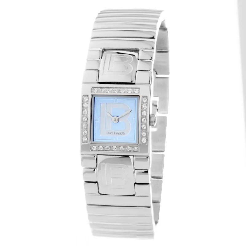 Laura Biagiotti LB0005L-02Z Dames Horloge 20mm made by Watch2Day