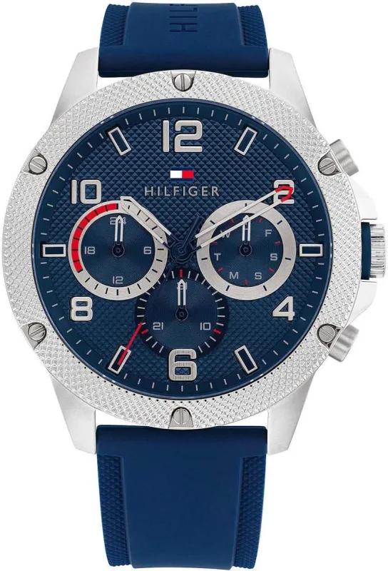 Tommy Hilfiger 1792027 Heren Horloge 44mm 5 ATM made by Watch2Day