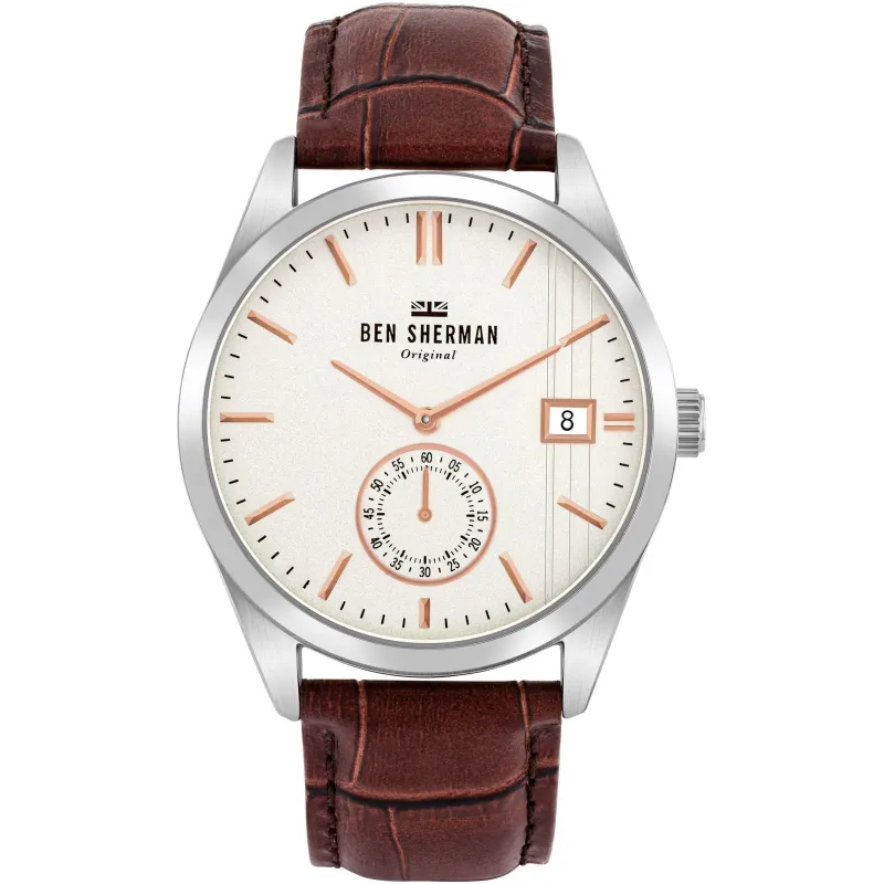 Ben Sherman WB039T Heren Horloge 43mm made by Watch2Day