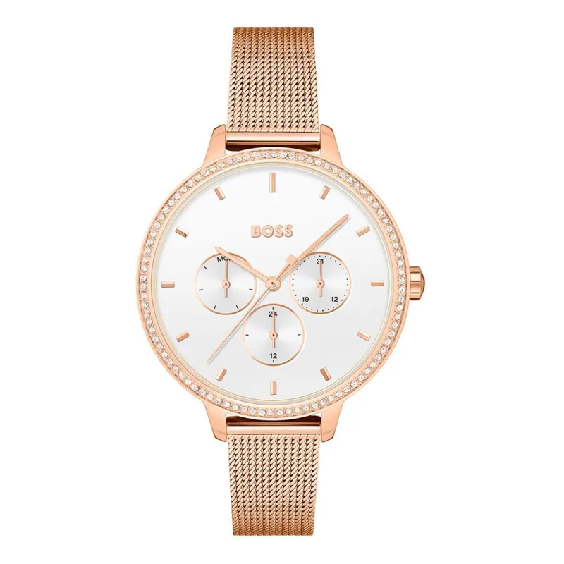 Boss 1502663 Dames Horloge 40mm 3 ATM made by Watch2Day