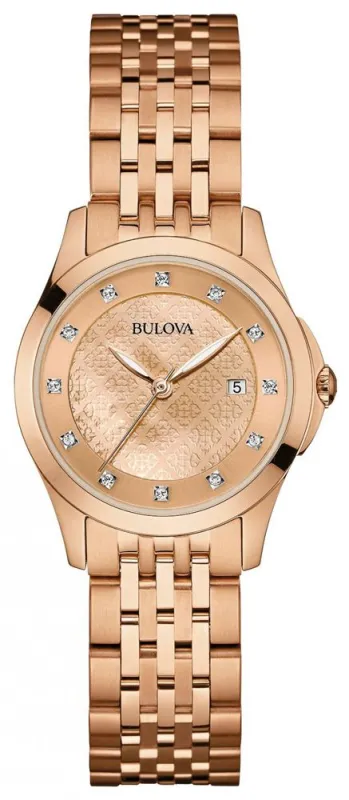 Bulova 97S112 Dames Horloge 27mm made by Watch2Day