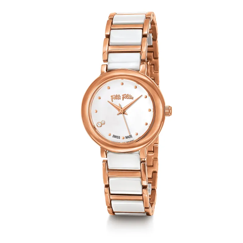 Folli Follie WF15R011BSW Dames Horloge 28mm made by Watch2Day